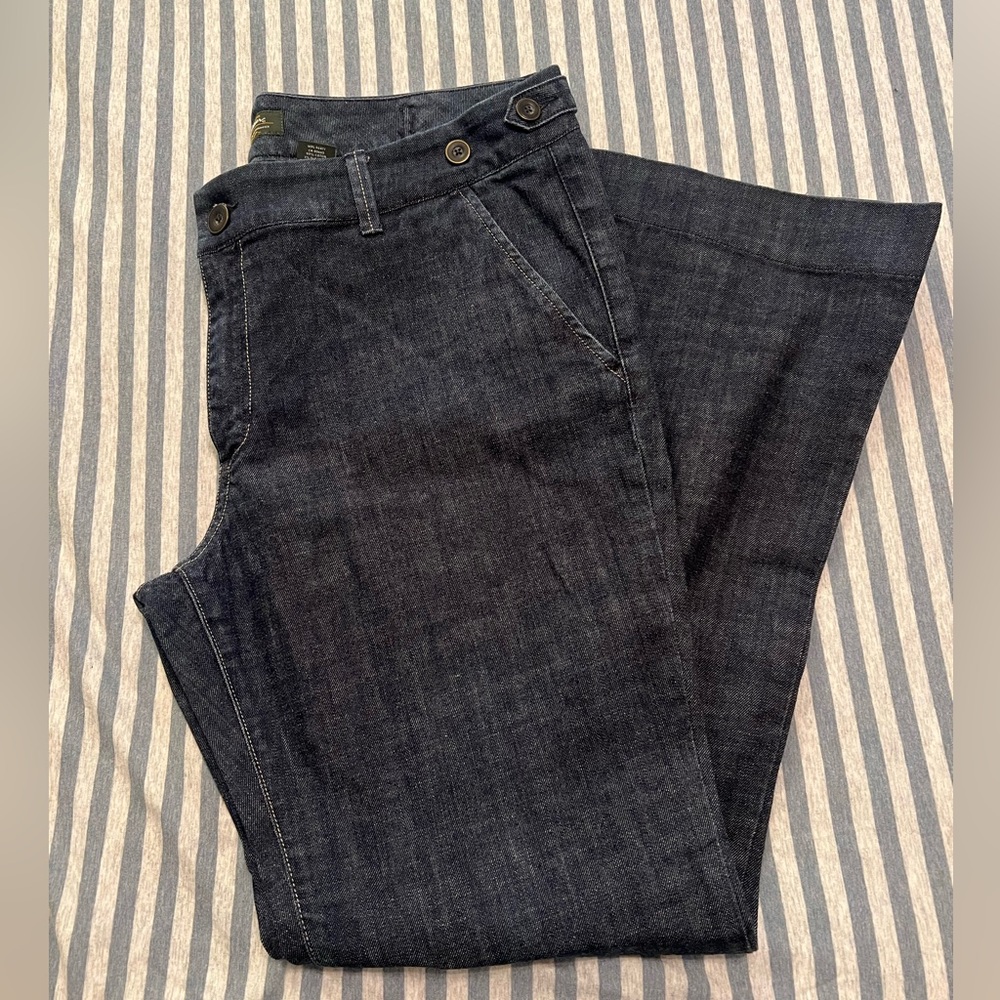 Eddie Bauer Dark Wash Flare